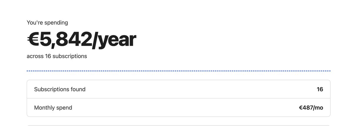 Screenshot showing savings
