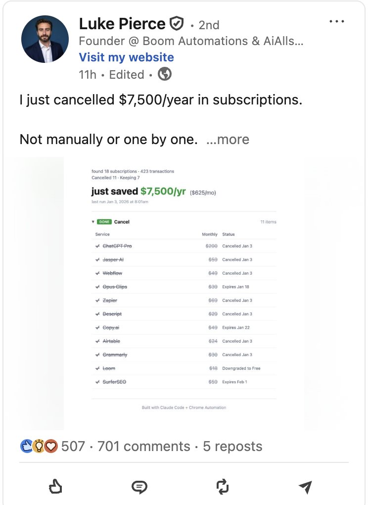 Screenshot showing savings
